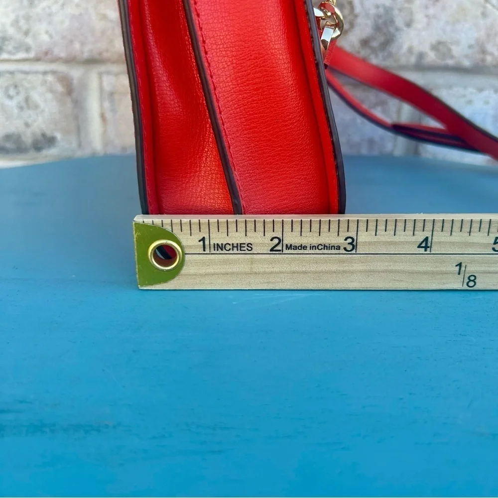 Michael Kors Mott Mandarin Saffiano Leather Envelope Crossbody Bag – BNWOT